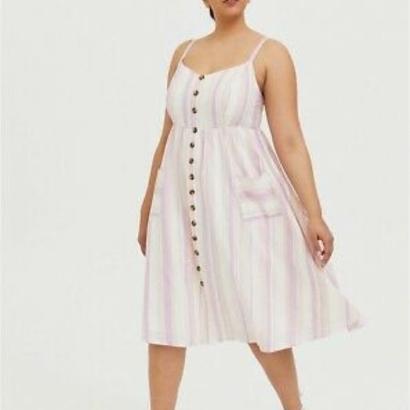 torrid Dresses & Skirts - Torrid NWT ($69.50) WMs Plus 1 (US 1X 14/16) Pink